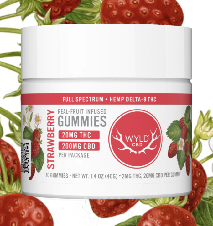 Wyld Gummies / Strawberry 10ct